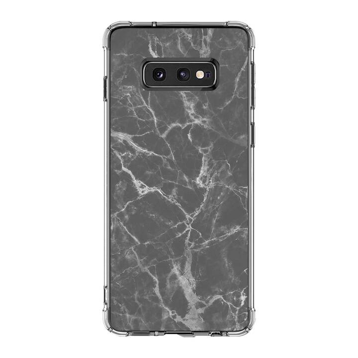 EG coque pour Samsung Galaxy S10+ 6.4" (2019) - gris - marbre
