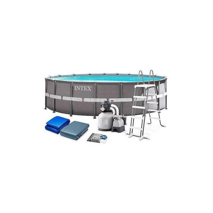 INTEX Piscina fuori terra con struttura tubolare in acciaio Ultra XTR (549 cm x 132 cm)