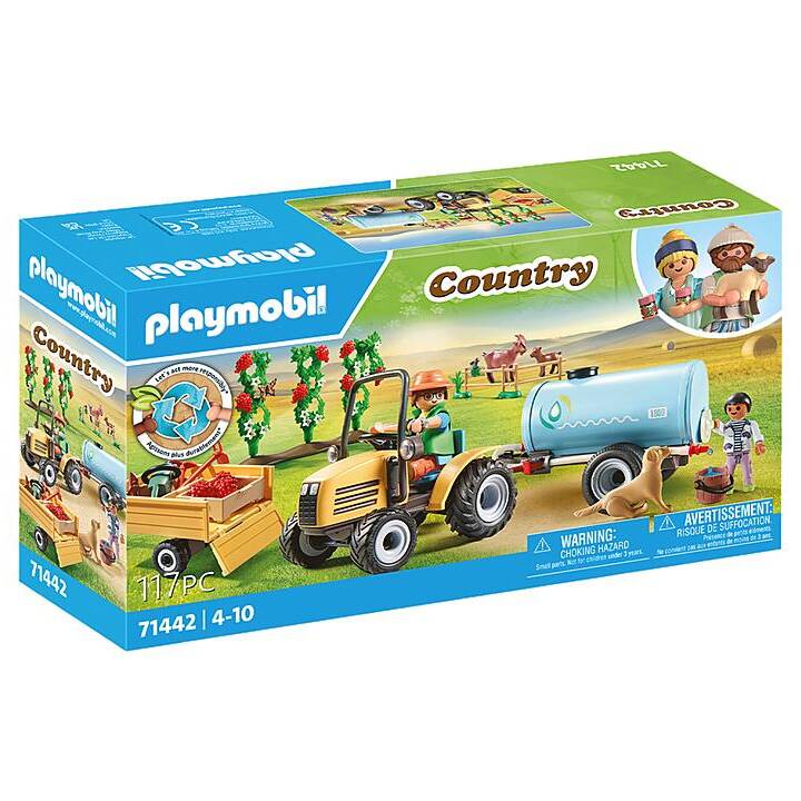 Trattore Con Trattori Playmobil PLAYMOBIL 5121 TRATTORE CON