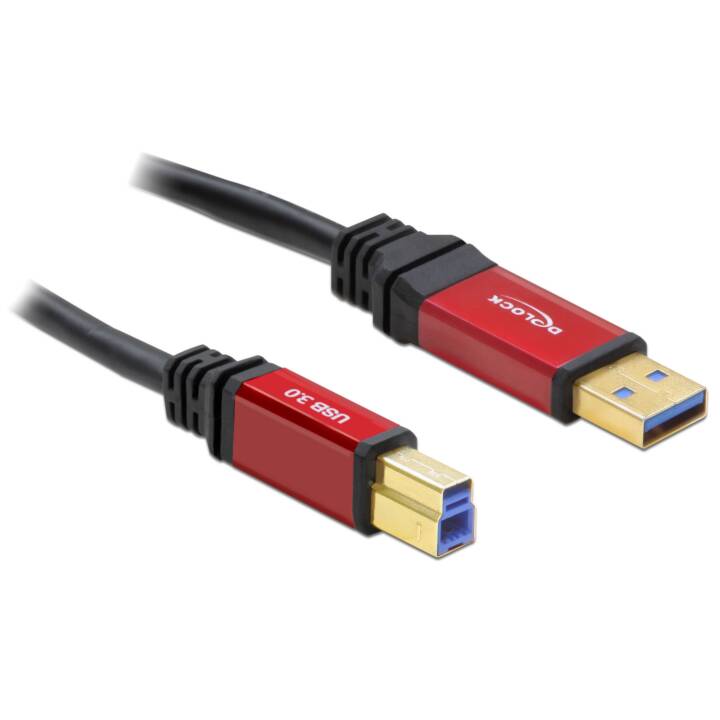 DELOCK Câble USB (USB 3.0 de type B, USB 3.0 de type A, 3 m)