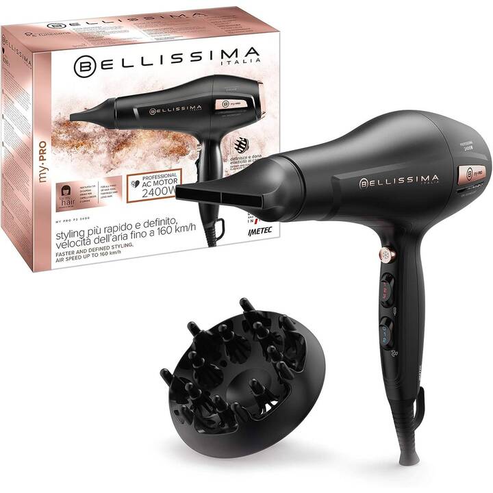 BELLISSIMA My Pro P3 3400 (2400 W, Nero)