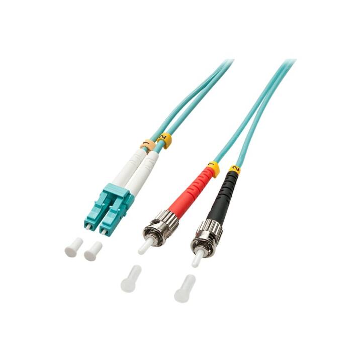 LINDY Câble réseau (LC Multi-Mode duplex, ST multi-mode, 5 m)