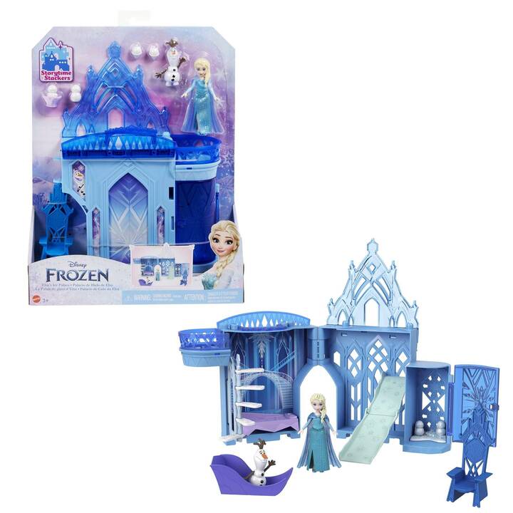MATTEL Frozen Elsas Ice Palace Casa delle bambole (Multicolore)