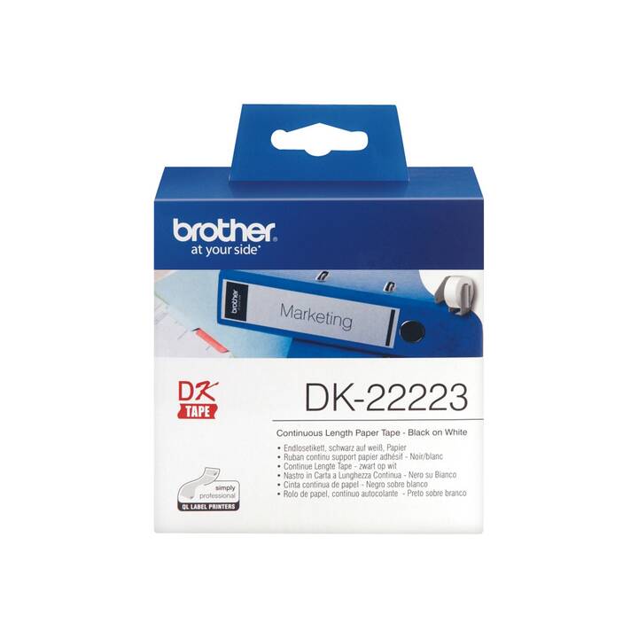 BROTHER DK22223 Thermoetikettenrolle (1 Stück)