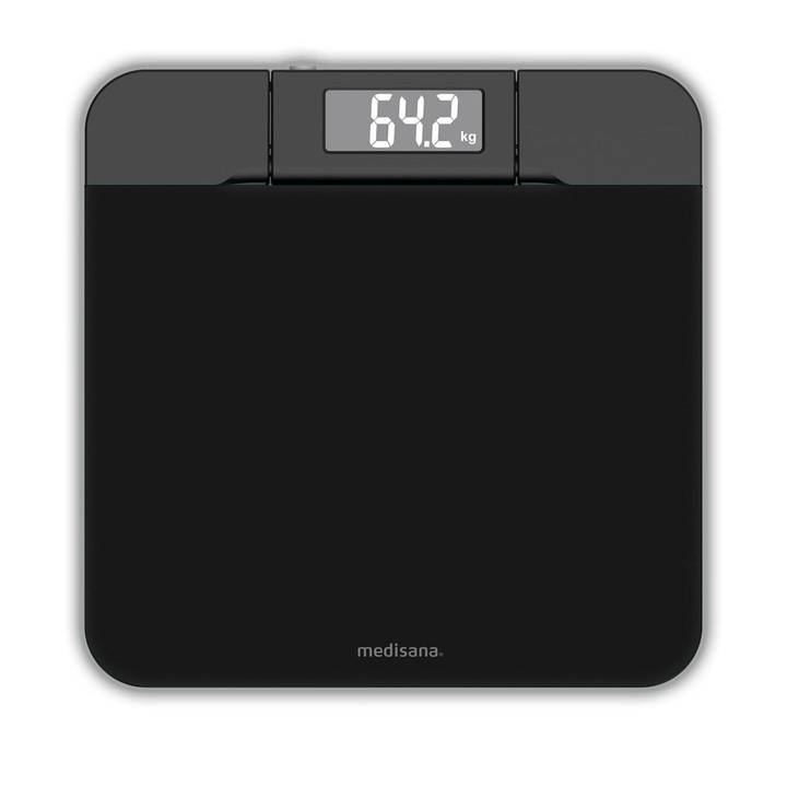 MEDISANA Personenwaage PS 520 (Max. 180 kg, Schwarz)