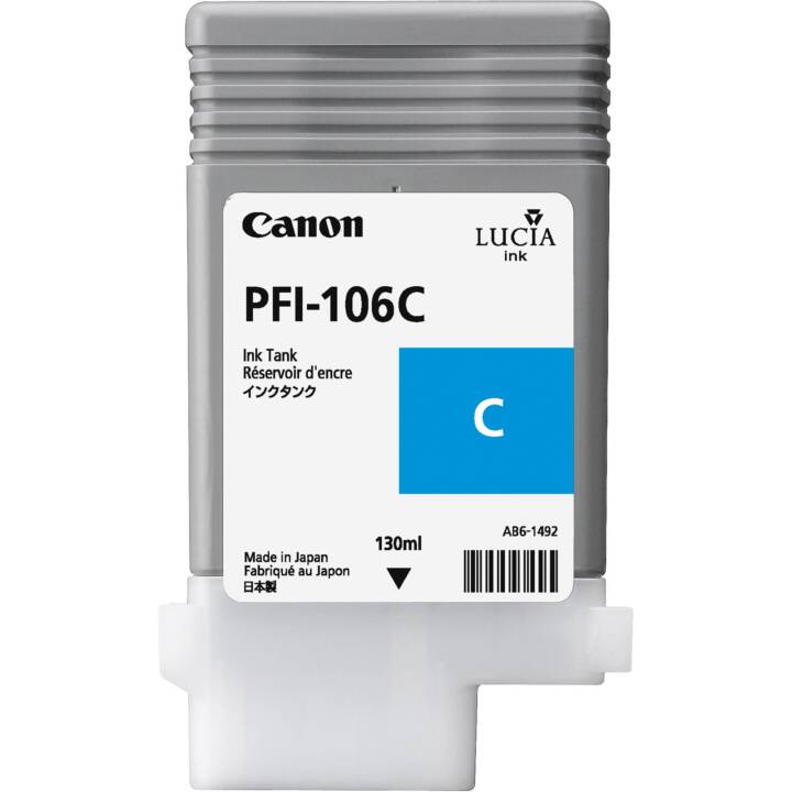 CANON PFI-106 (Cyan, 1 pièce)