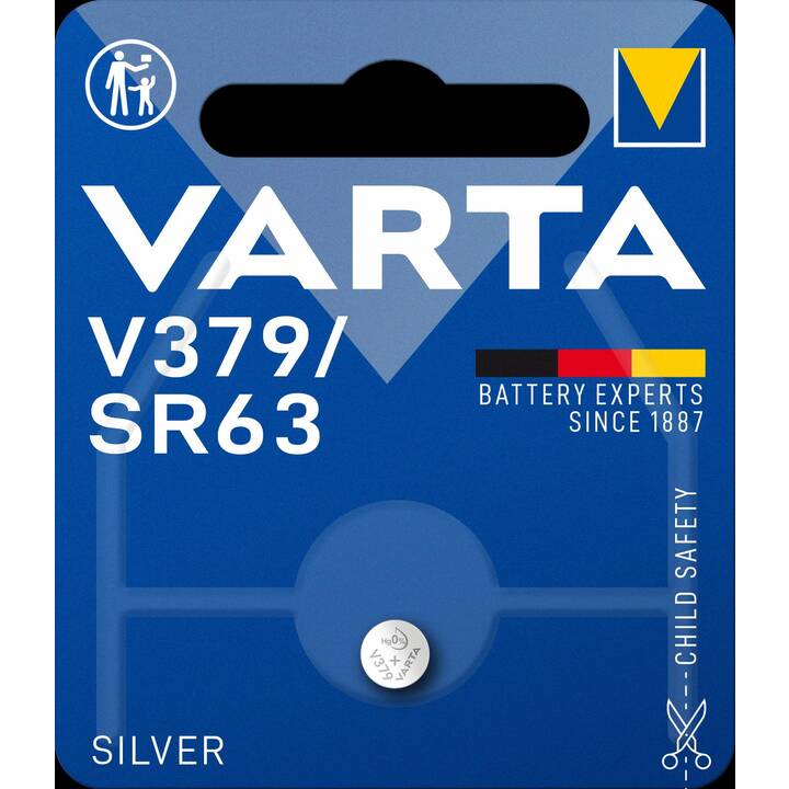 VARTA V379 Batterie (SR63 / V379, 1 Stück)