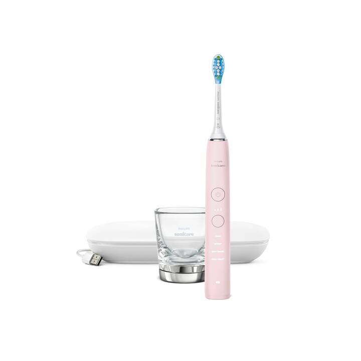 PHILIPS Sonicare DiamondClean 9000 HX9911 (Bianco, Rosa)