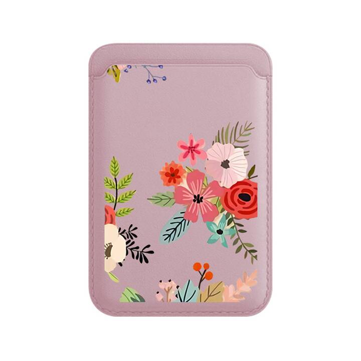 KZB Portafoglio Per MagSafe Magnetico Wallet Con 4 Porta Carte RFID Blocking PU Pelle Compatibile Con