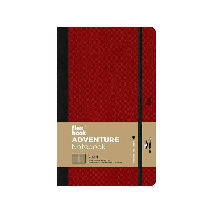 FLEXBOOK Notizbuch Adventure (A5, Liniert)