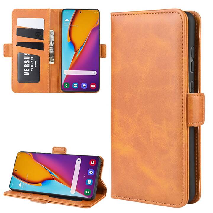 EG MORNRISE Wallet Case für Samsung Galaxy A51 6.5" 2019 - Hellbraun