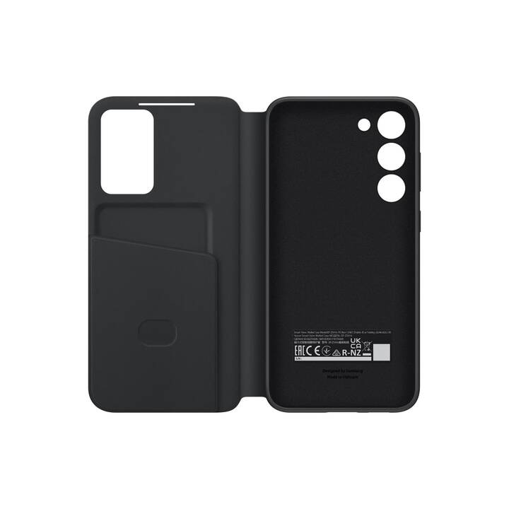 SAMSUNG Flipcover Smart View Wallet Case (Galaxy S23+, Noir)