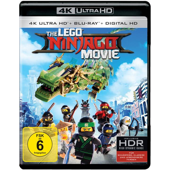 The LEGO Ninjago Movie (4K Ultra HD, DE)
