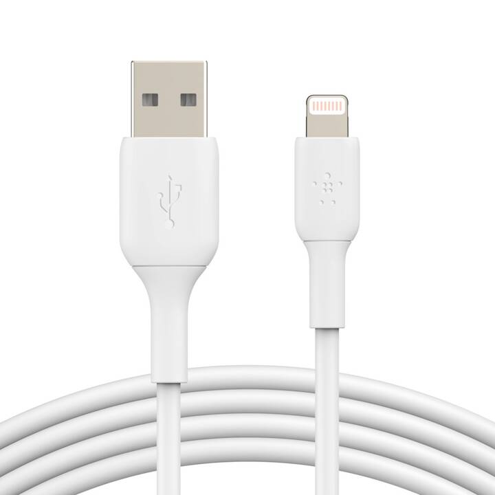 BELKIN Boost Charge USB-Kabel (Lightning, USB Typ-A, 2 m)
