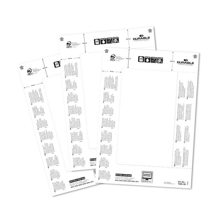 DURABLE Porte-nom de table (A4)