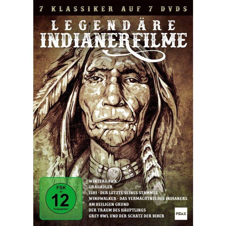 Legendäre Indianerfilme - 7 Klassiker (DE, EN)
