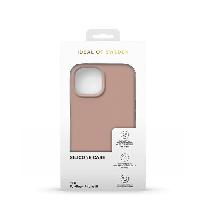 IDEAL OF SWEDEN Backcover (iPhone 15, Blush Pink, Pink, Rosa)