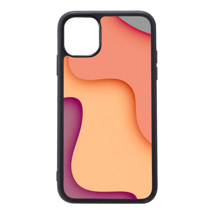 EG Backcover (iPhone 14 Pro, Acqua, Arancione)
