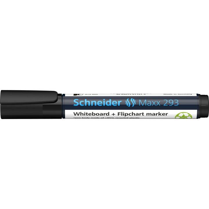 SCHNEIDER Whiteboard Marker Maxx 293 (Schwarz, 1 Stück)