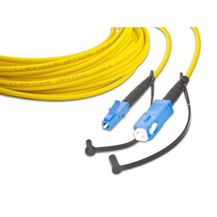 LIGHTWIN Câble réseau (SC Single-Modus, LC Single-Modus, 2 m)