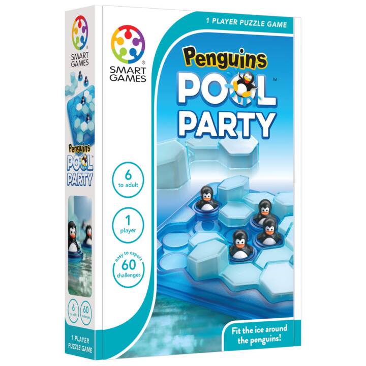 SMART GAMES Penguins - Pool Party (EN, DE, FR)