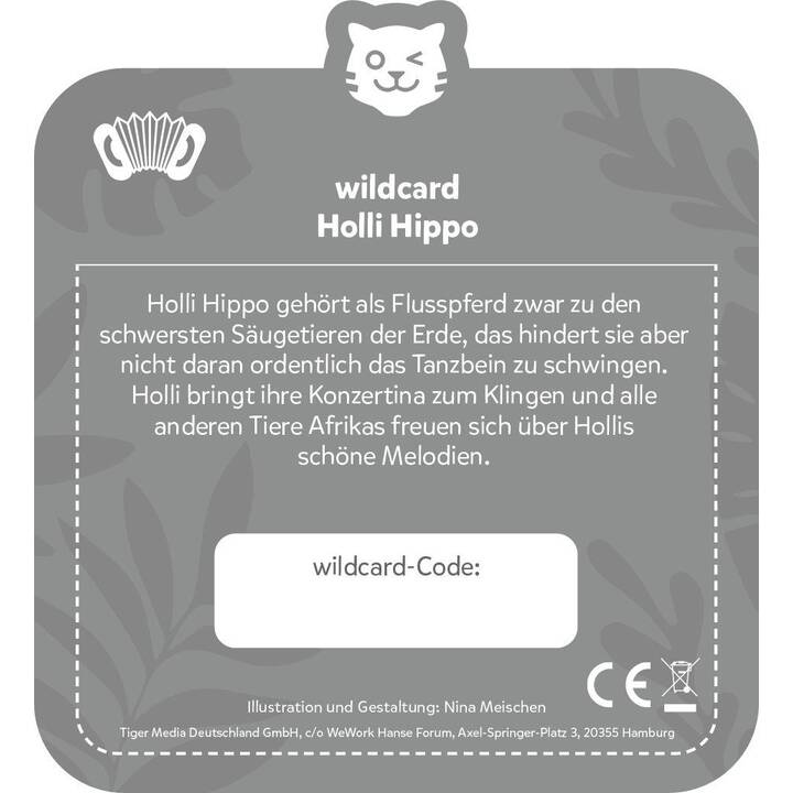 TIGERMEDIA Zugangsticket Wildcards (DE, Schweizerdeutsch, Tigerbox Touch)