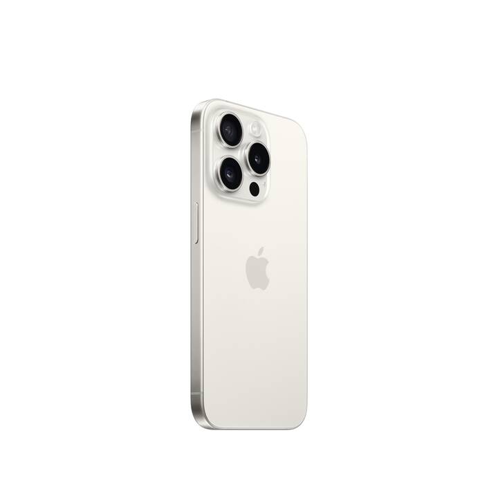 APPLE iPhone 15 Pro (256 GB, Titan Weiss, 6.1", 48 MP, 5G)