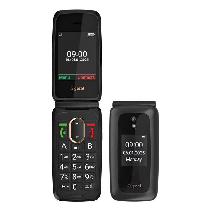 GIGASET GL795 (128 MB, Schwarz, 2.8", 2 MP)