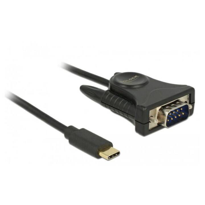 DELOCK 62964 Câble de connexion (USB C, RS-232, DB9, 1.8 m)