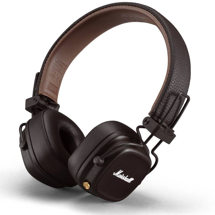 MARSHALL Major IV (On-Ear, Bluetooth 5.0, Brun)