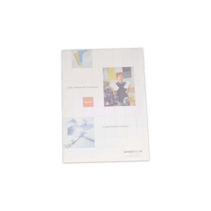 ELCO Cartellina trasparente (Bianco, A4, 10 pezzo)