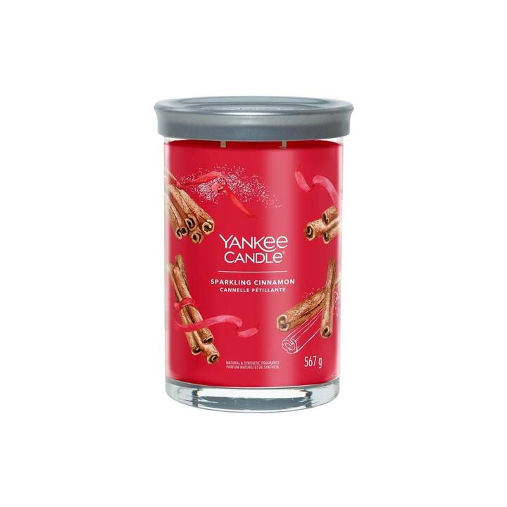 YANKEE CANDLE Bougie parfumée Sparkling Cinnamon