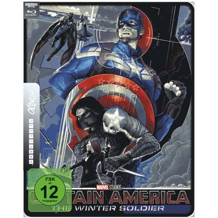 Captain America 2 - The Winter Soldier (Steelbook, DE, EN)