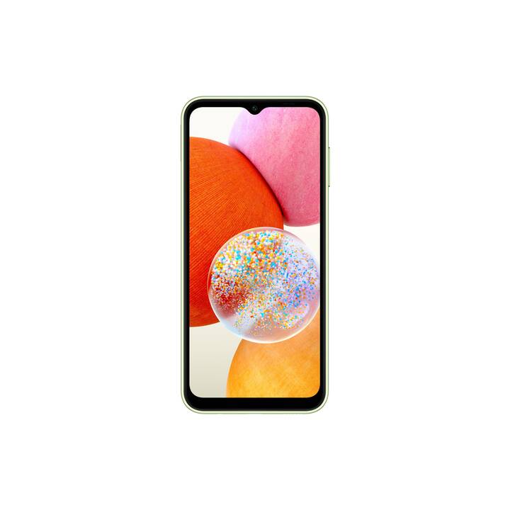 SAMSUNG Galaxy A14 LTE (128 GB, 6.6", 50 MP, Lime)