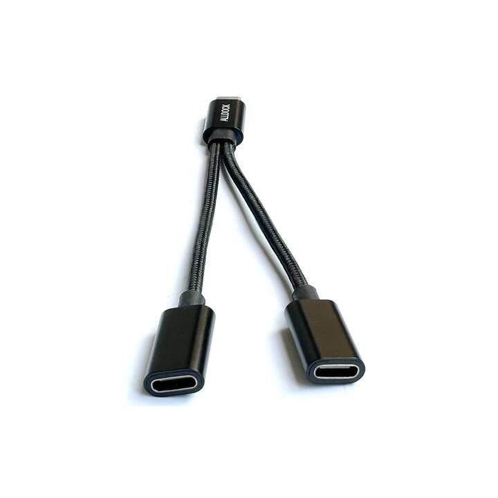 ALL DOCK USB-Kabel (USB C, USB Typ-C, 0.12 m)