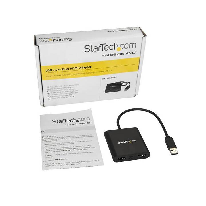 STARTECH.COM Adaptateur vidéo (2 x HDMI Type A)