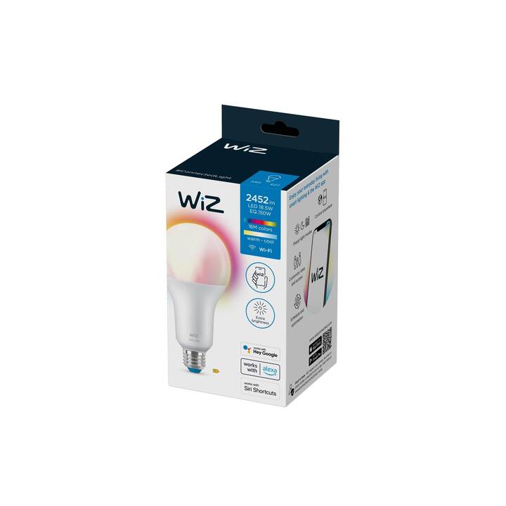 WIZ Lampadina LED A80 (E27, WLAN, Bluetooth, 150 W)