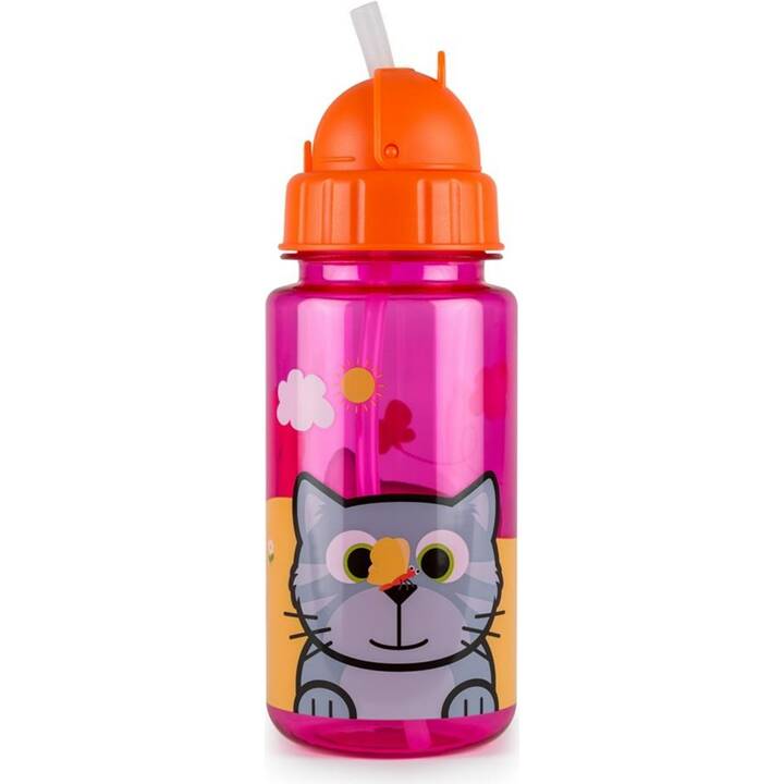 TUM TUM Bottiglia per bambini Bluebell (0.40 l, Arancione, Pink)