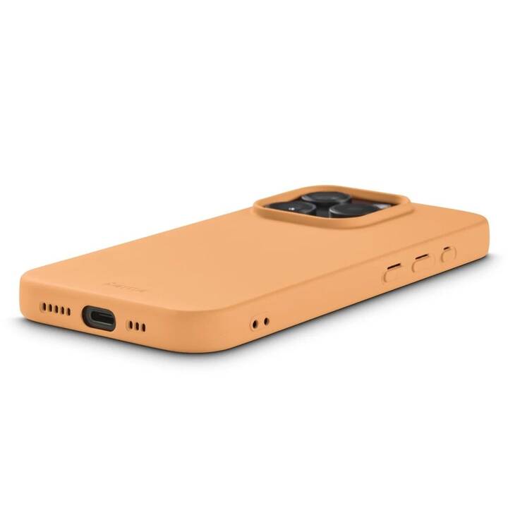 HAMA Backcover Fantastic Feel (iPhone 15 Pro, Arancione)
