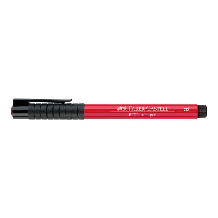 FABER-CASTELL Pitt Artist Pen 167421 Crayon encre (Rouge, 1 pièce)