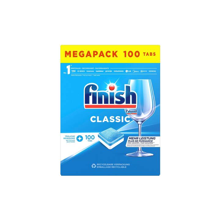 FINISH Spülmaschinenmittel Classic Regular (100 Tabs)