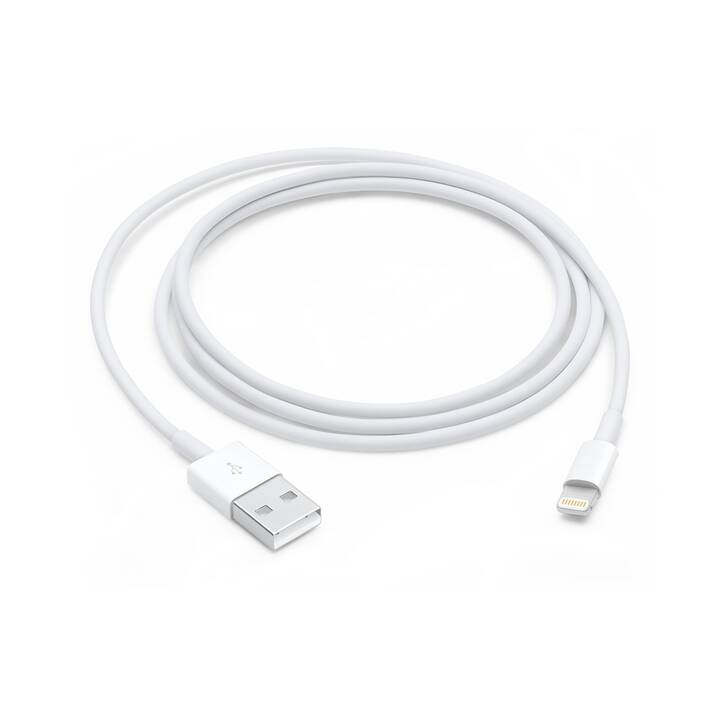 APPLE Lightning Kabel (Lightning, USB Typ-A, 1 m)