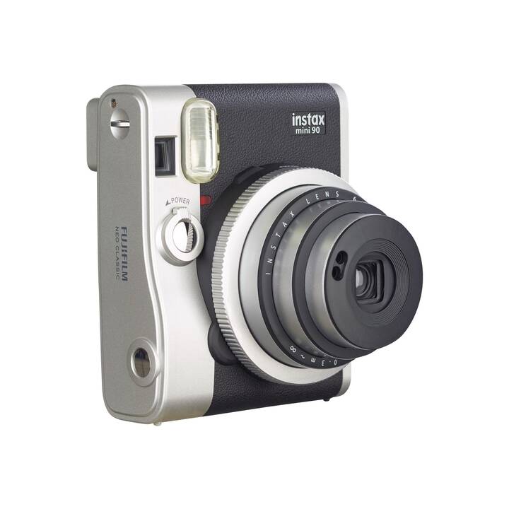 FUJIFILM Instax Mini 90 Neo Classic (Argento, Black)