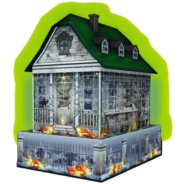 RAVENSBURGER Haunted House Night Edition 3D Puzzle (216 x)