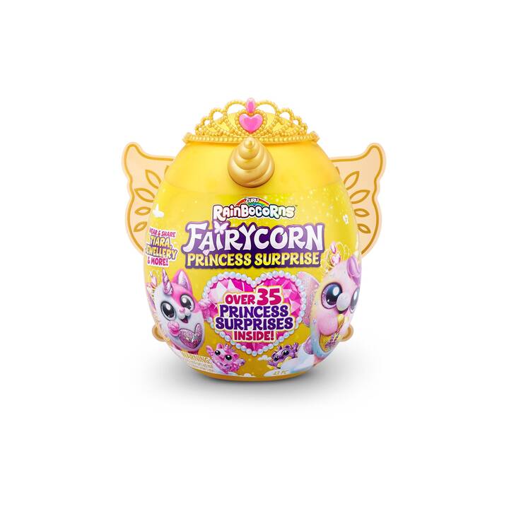 ZURU TOYS Rainbocorns Fairycorn Princess Surprise (28 cm, Coloris assortis)