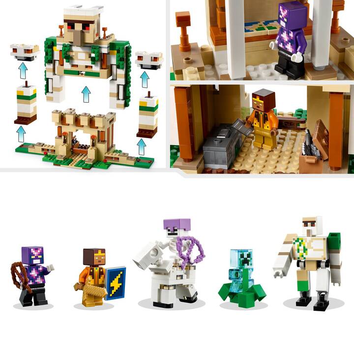 LEGO Minecraft Die Eisengolem-Festung (21250)