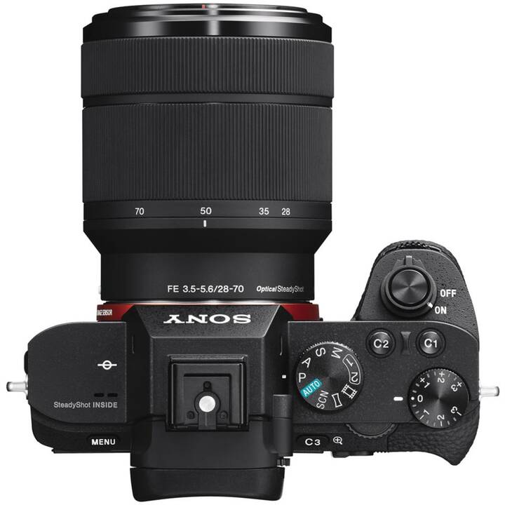 SONY Alpha a7 II + FE 28–70mm F3.5–5.6 OSS Kit (24.3 MP, Plein format)