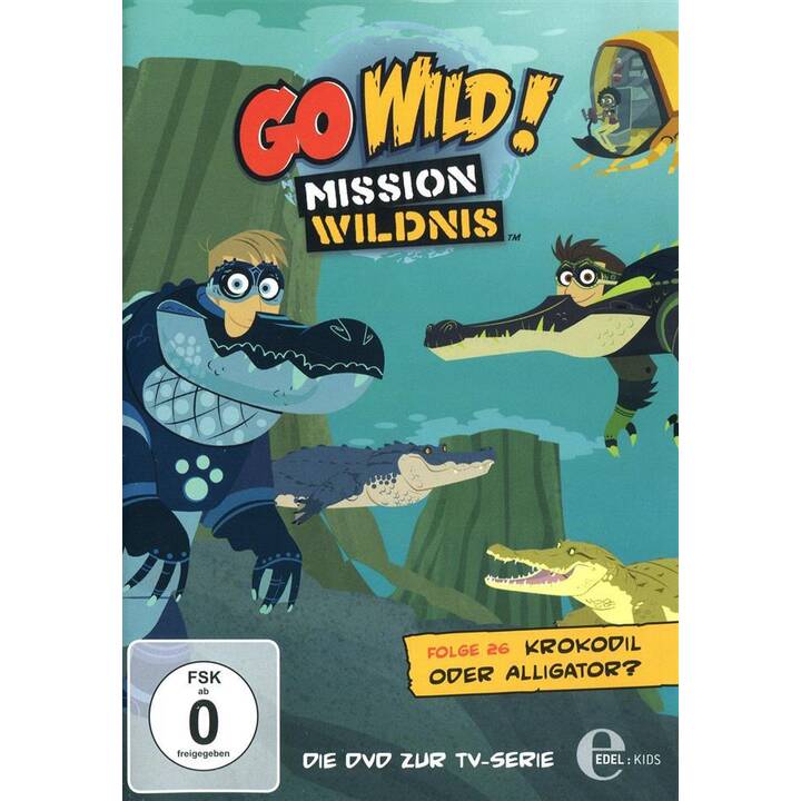 Go Wild! - Mission Wildnis - Folge 26: Krokodil oder Alligator? (DE)