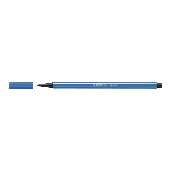 STABILO Crayon feutre (Bleu, 10 pièce)