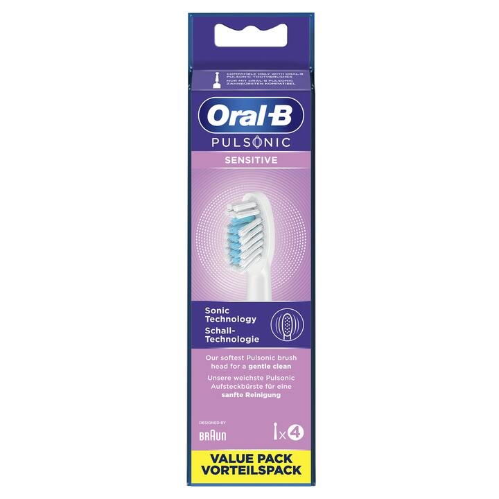 ORAL-B Beccuccio dentale Pulsonic Sensitiv (Dolce, 4 pezzo)